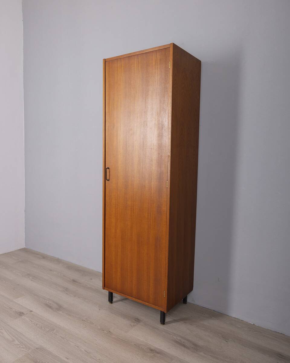 Vintage 1960s wooden wardrobe designed by ZAM Milano Italy