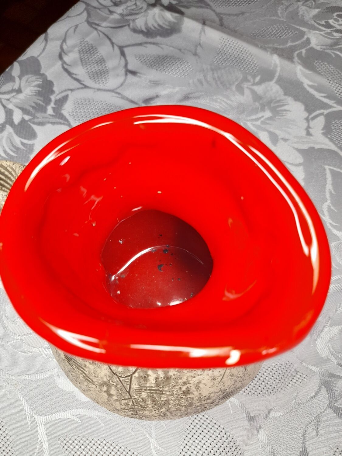 Ceramic pitcher signed Francis Triay