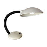 Space Age UFO Lamp - White Vintage Adjustable Desk Light 1980s | Retro Disc Lamp | Belgium Design