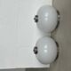 Ensemble de deux appliques / lampes de plafond / lampes de chevet par Goffredo Reggiani