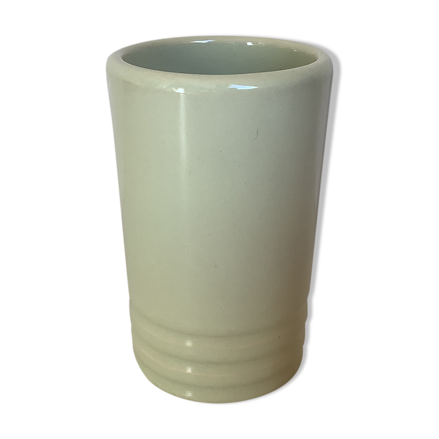 Pale green pencil pot