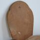 Antique gilded baroque mirror in wood – Distressed glass – Carved wood