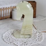 Vintage Onyx Bookend - Horse