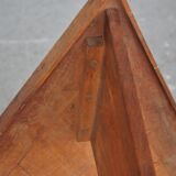 Triangular table inlaid Art nouveau 1900