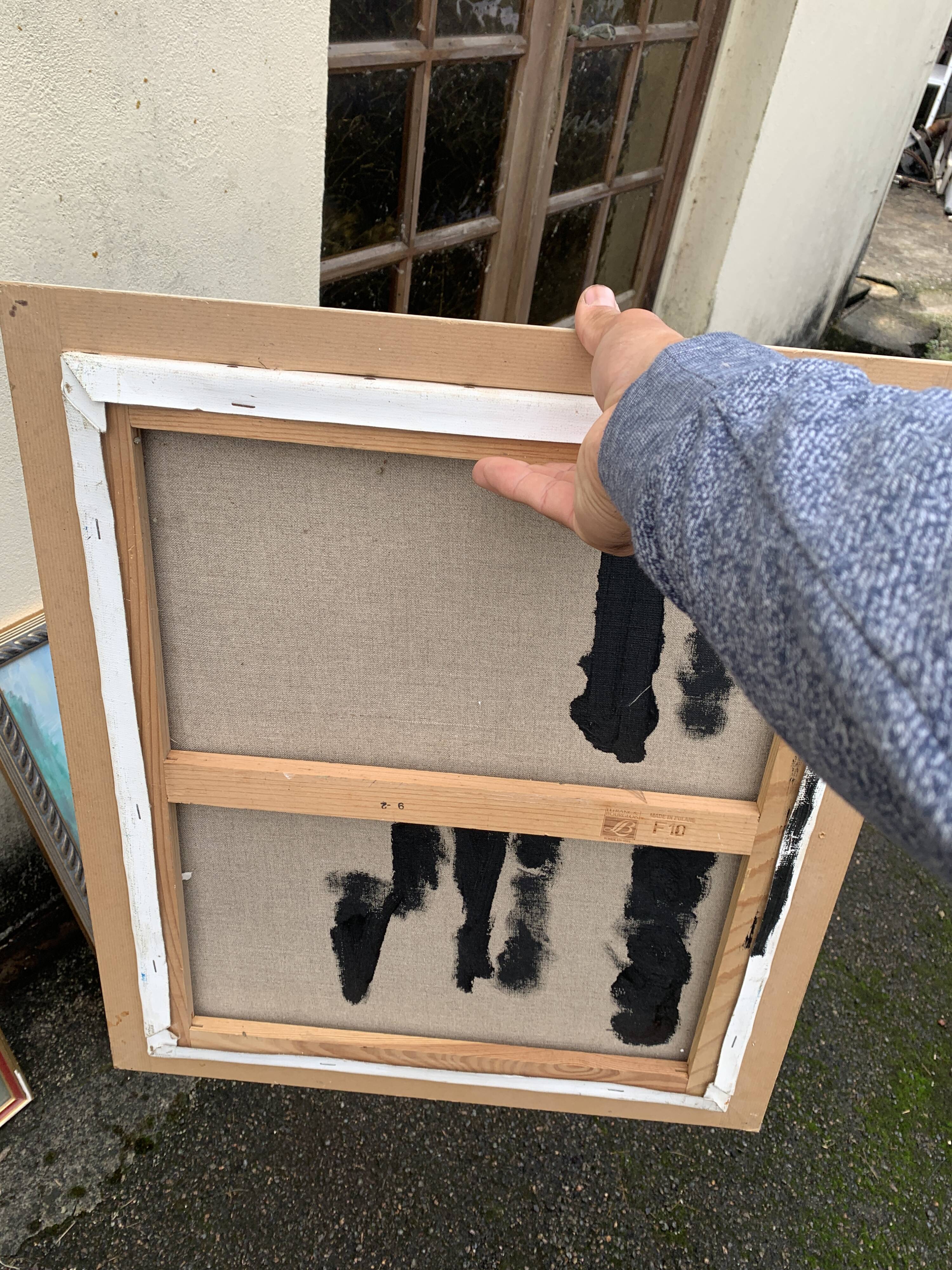 Painting Stylized antique scene XX