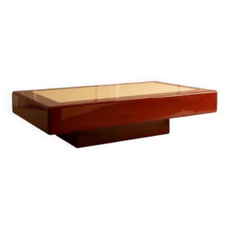 Lacquered coffee table 1970s