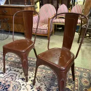 Lot de 4 chaises tolix