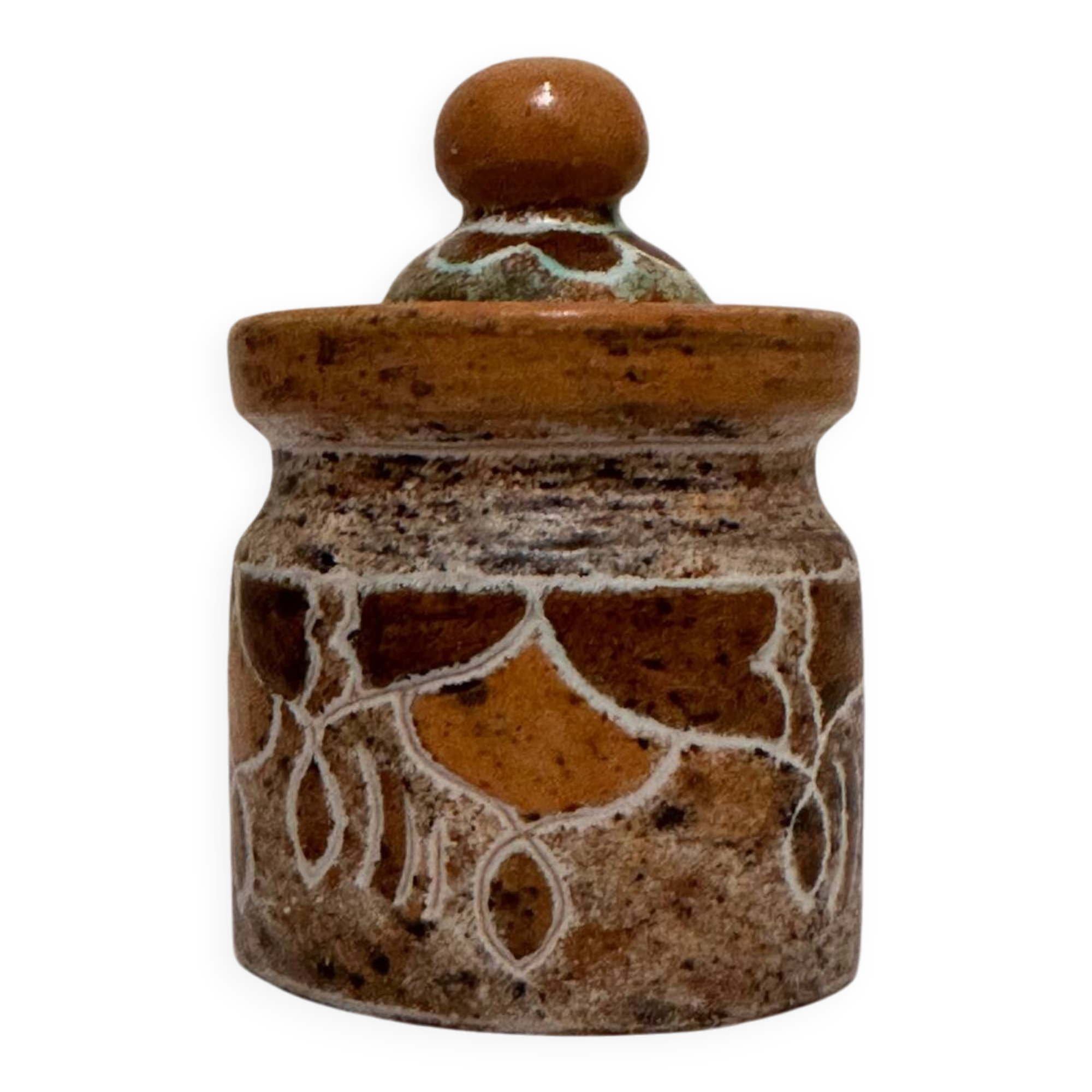 Small ceramic pot by Bernard Buffat