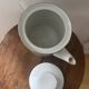 Thomas Germany Medallion Silver Rimmed Porcelain Tea Set