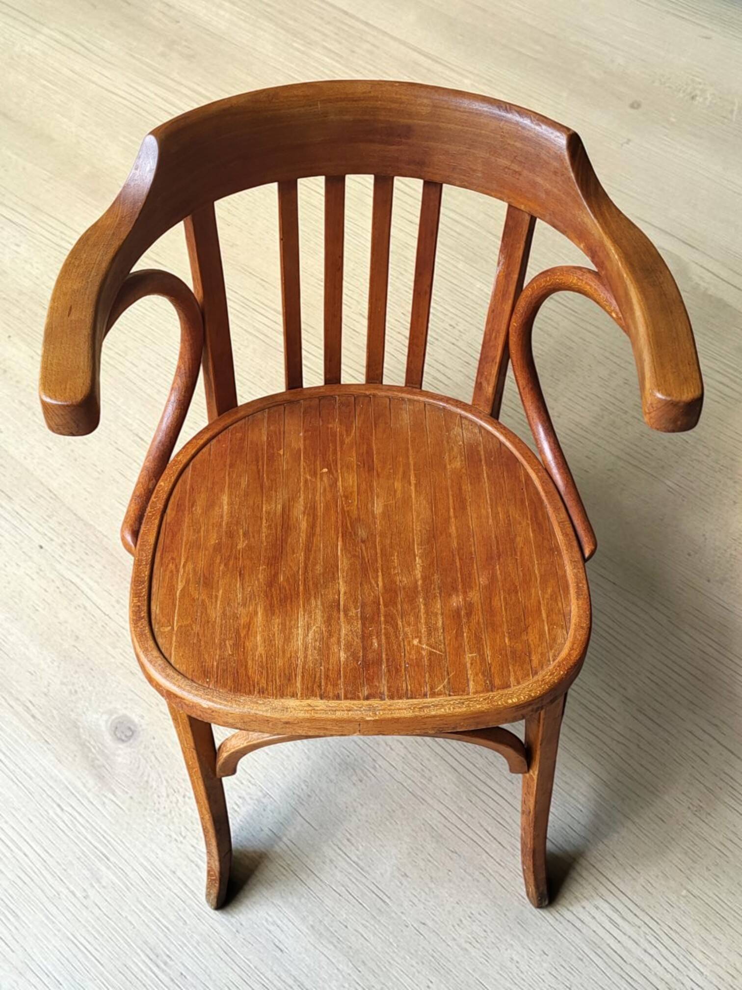 Fauteuil Baumann n° 21 1950's