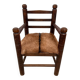 Fauteuil brutaliste dans le goût de Charles Dudouyt