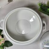 Vegetable Soup Tureen in Vierzon Porcelain