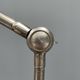Polished Kaiser idell model 6726 workshop table lamp from the 1930s