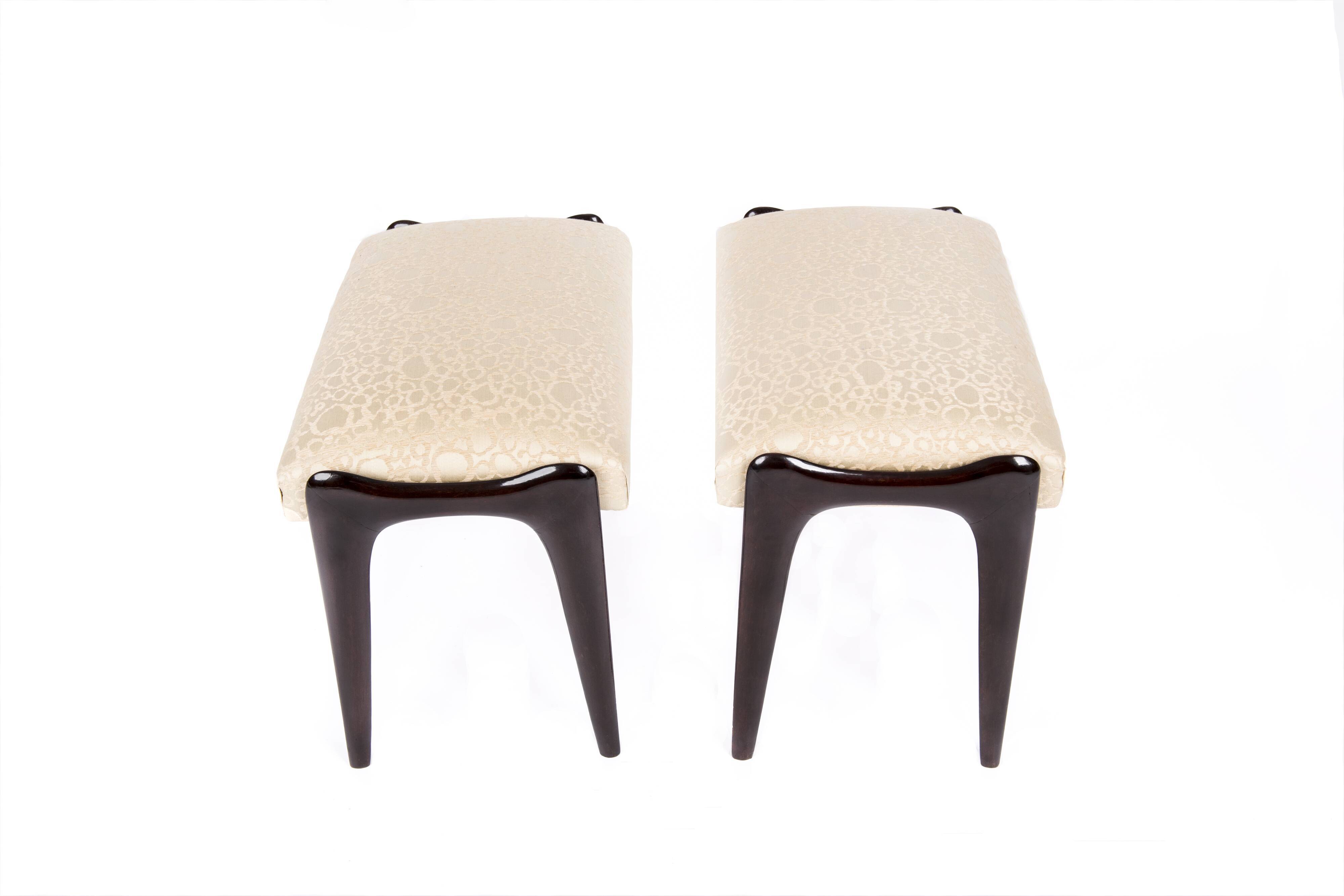 Italian-born footrest pair