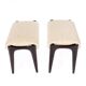 Italian-born footrest pair