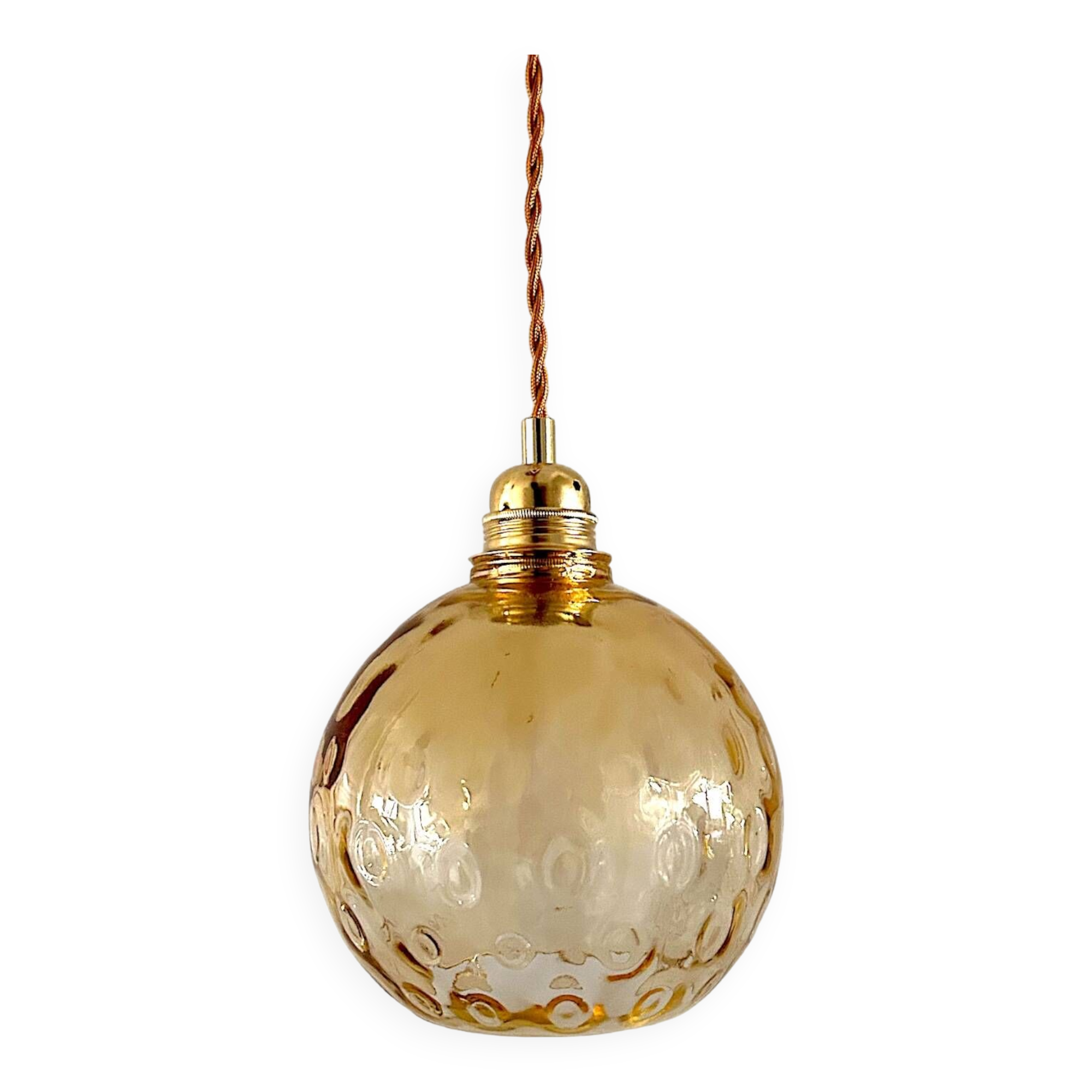Old ball pendant light