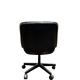 Charles Pollock Office Chair for Knoll - Grey Fabric on Wheels