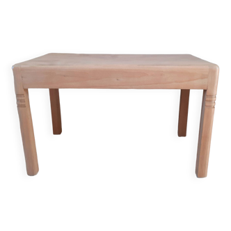 Vintage wooden coffee table