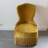 Gold toad chair