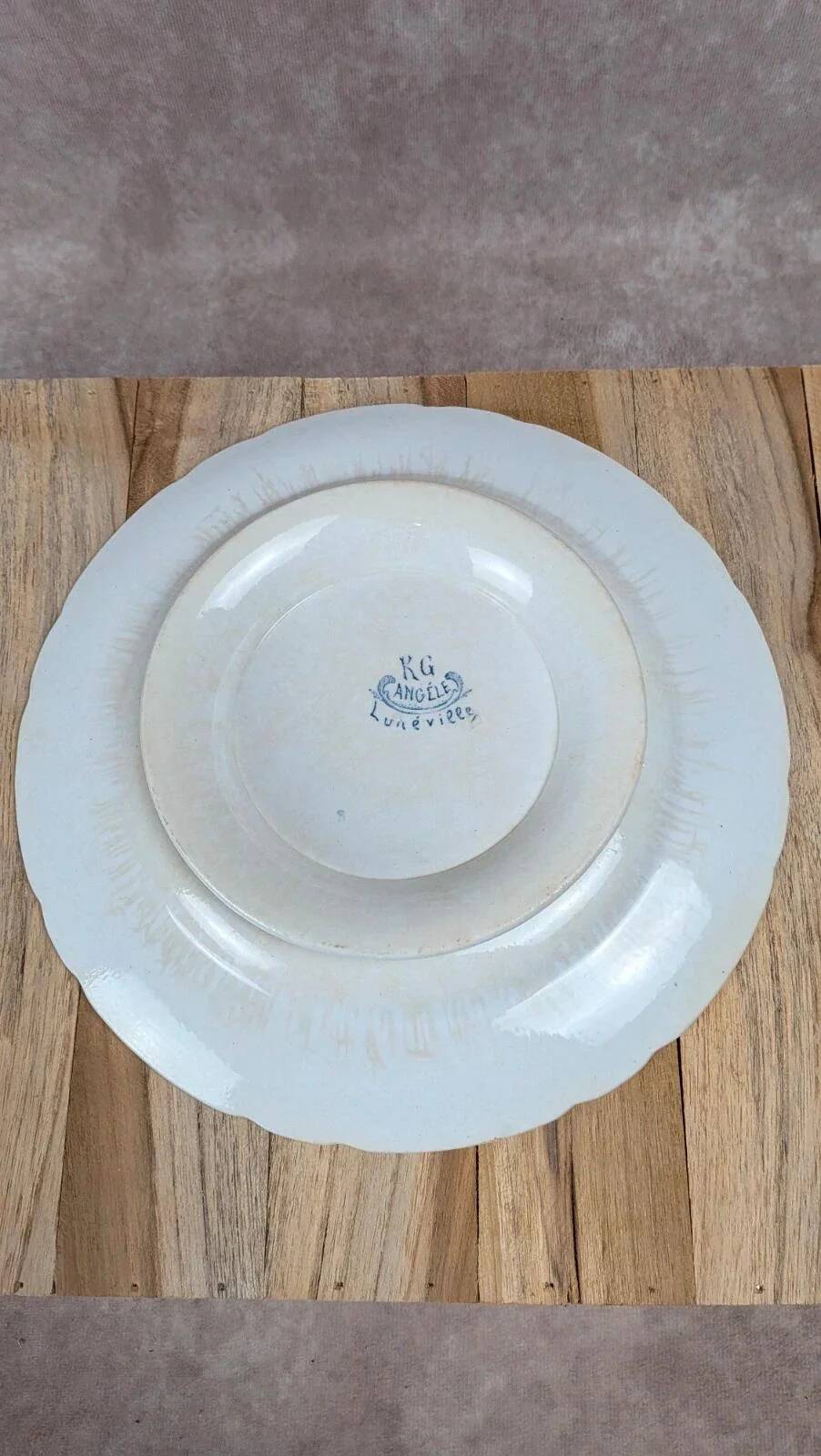 Old KG Lunéville model Angèle pedestal table