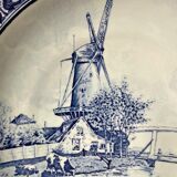 Decorative plate in Delfts earthenware