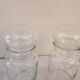 3 glass jars Belgium