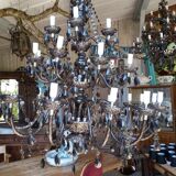 Grapefruit chandelier