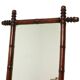 Antique Wooden Faux Bamboo Chinoiserie Mirror 63x52cm
