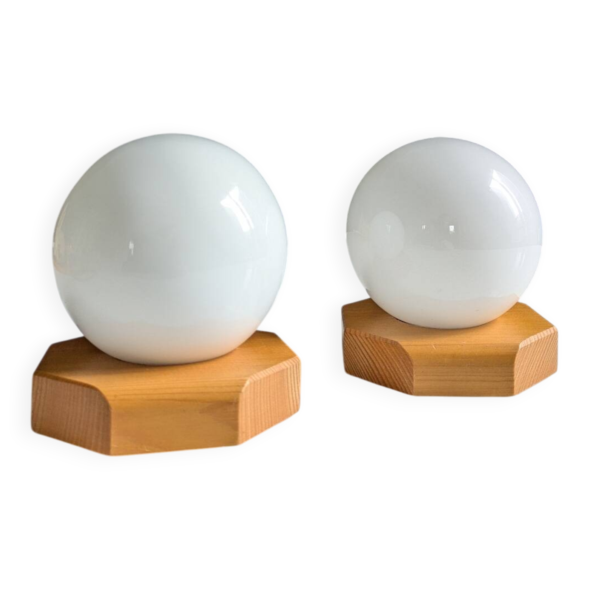 80's Wall Sconces Duo