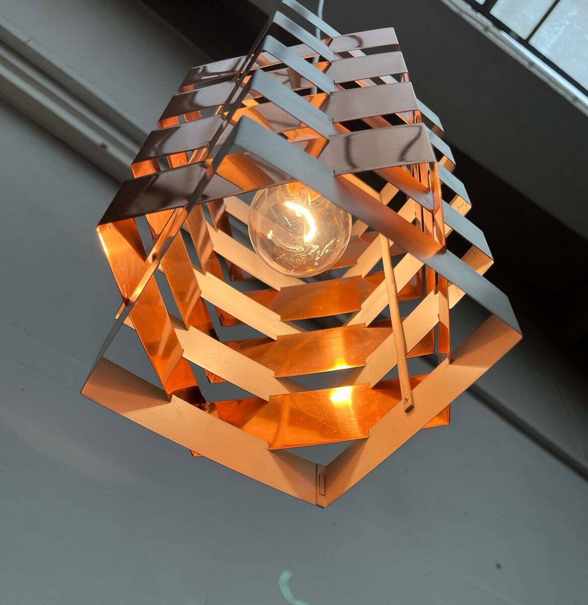 Modern Dutch Star Suspension Mid-Century by J.J.M. Hoogervorst for Anvia, 1960s