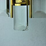 Pair of venini wall lamps Murano glass Italy 1970