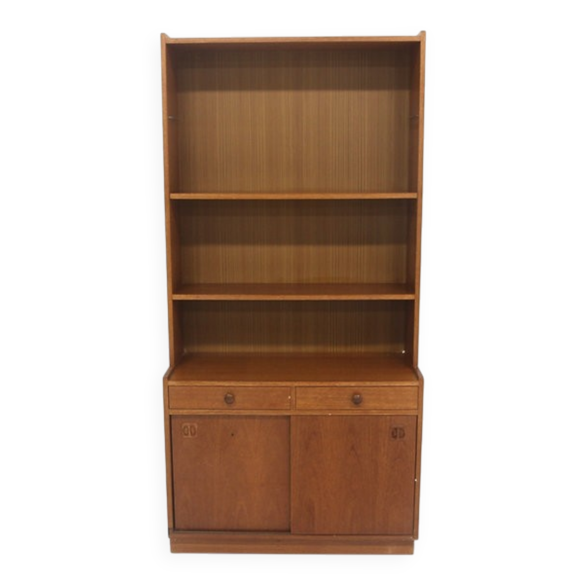 Bibliothèque scandinave en teck, Suède, 1950