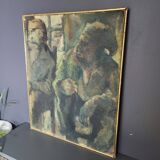 Tableau huile sur toile orientaliste