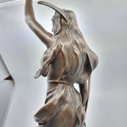 Bronze sculpture "The Shepherd's Star" by Henri Louis Levasseur 1880