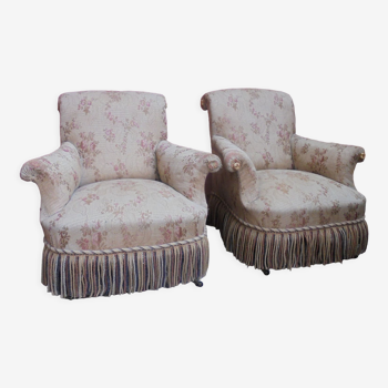 pair of armchairs Napoleon III