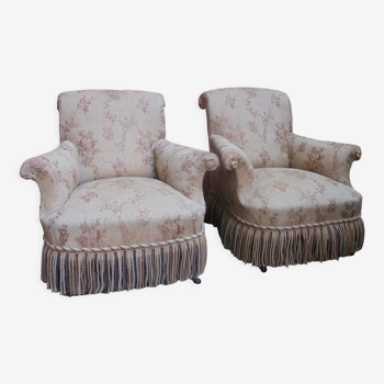 Paire de fauteuils Napoleon III