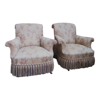 pair of armchairs Napoleon III