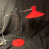 Desk lamp design 1970 pop orange