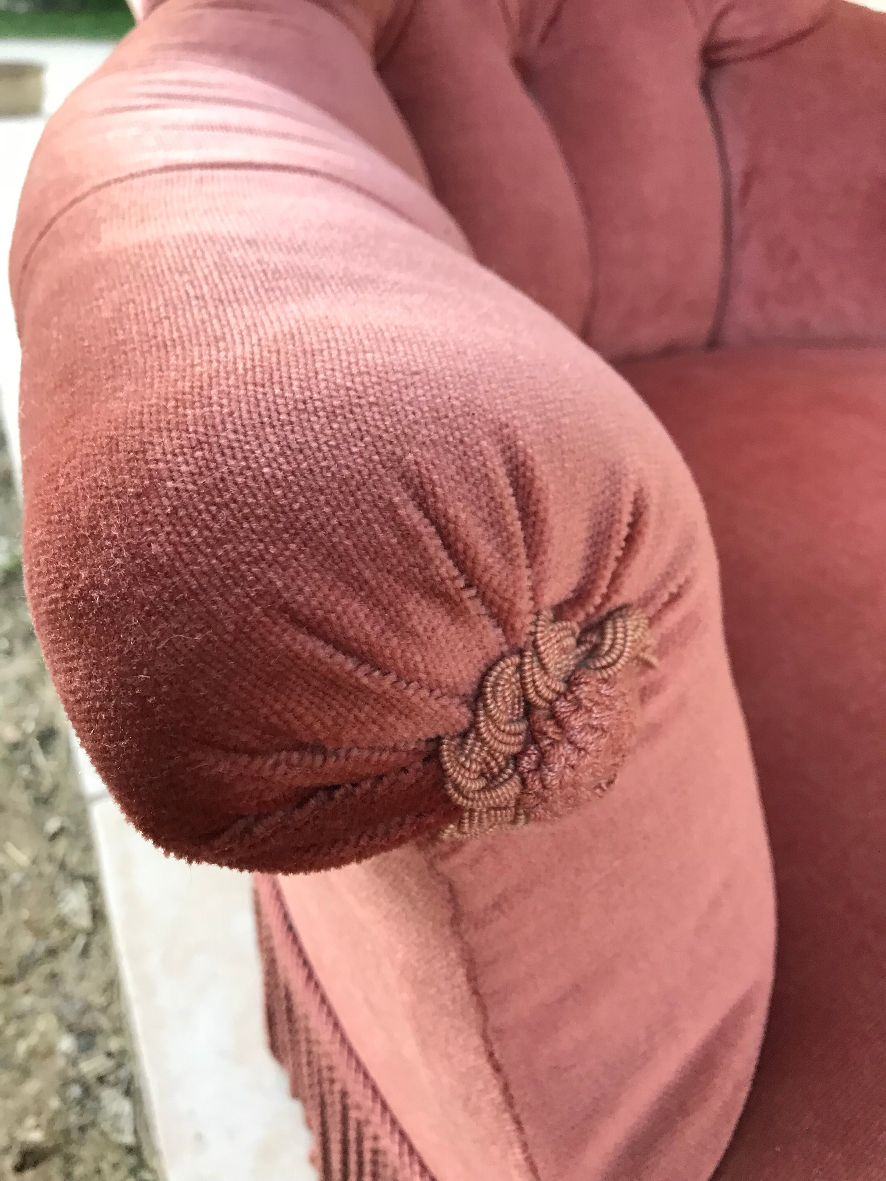 Paire de fauteuils crapaud Napoléon III