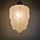 Art Deco suspended glass skyscraper, 1920s-30s.
