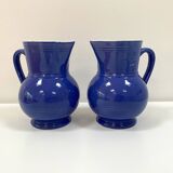 Duo of Emile Henry bistro pitchers