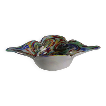 Centre de table vintage en verre de Murano, Italie, années 1950