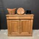Parisian buffet in raw oak