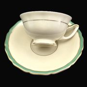 Set of three antique Thomas Bavaria cups – Ivory porcelain