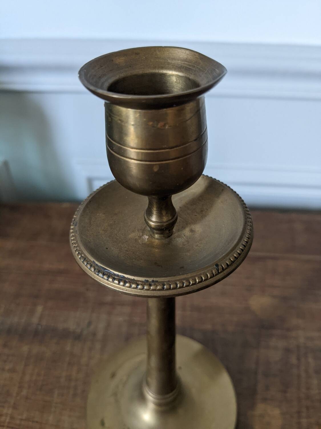 Brass candle holder