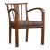 Modern Danish lounge chair in beech and paper cord, in the style of Frits Schlegel.