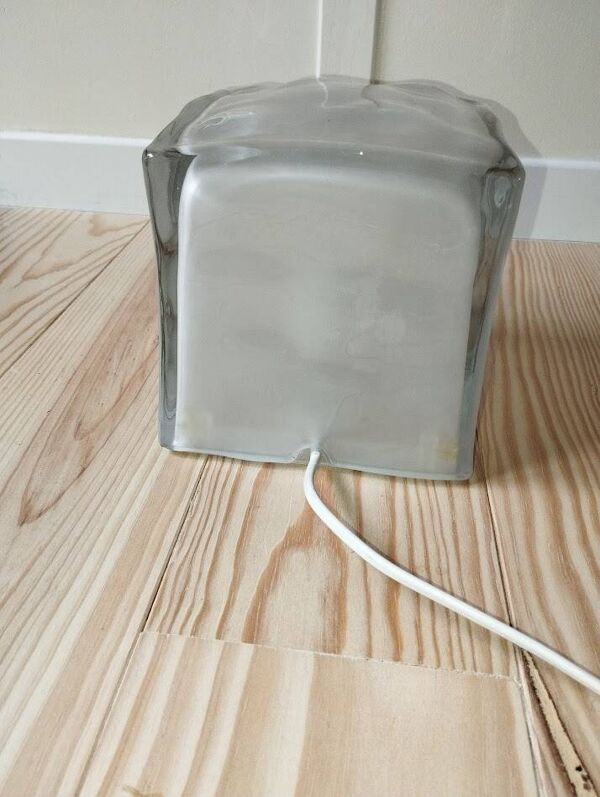 Lampe Ikea Iviken effet glaçon – design iconique années 2000