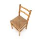 Chaises vintage en rotin et paille tissée, années 1960, lot de 4