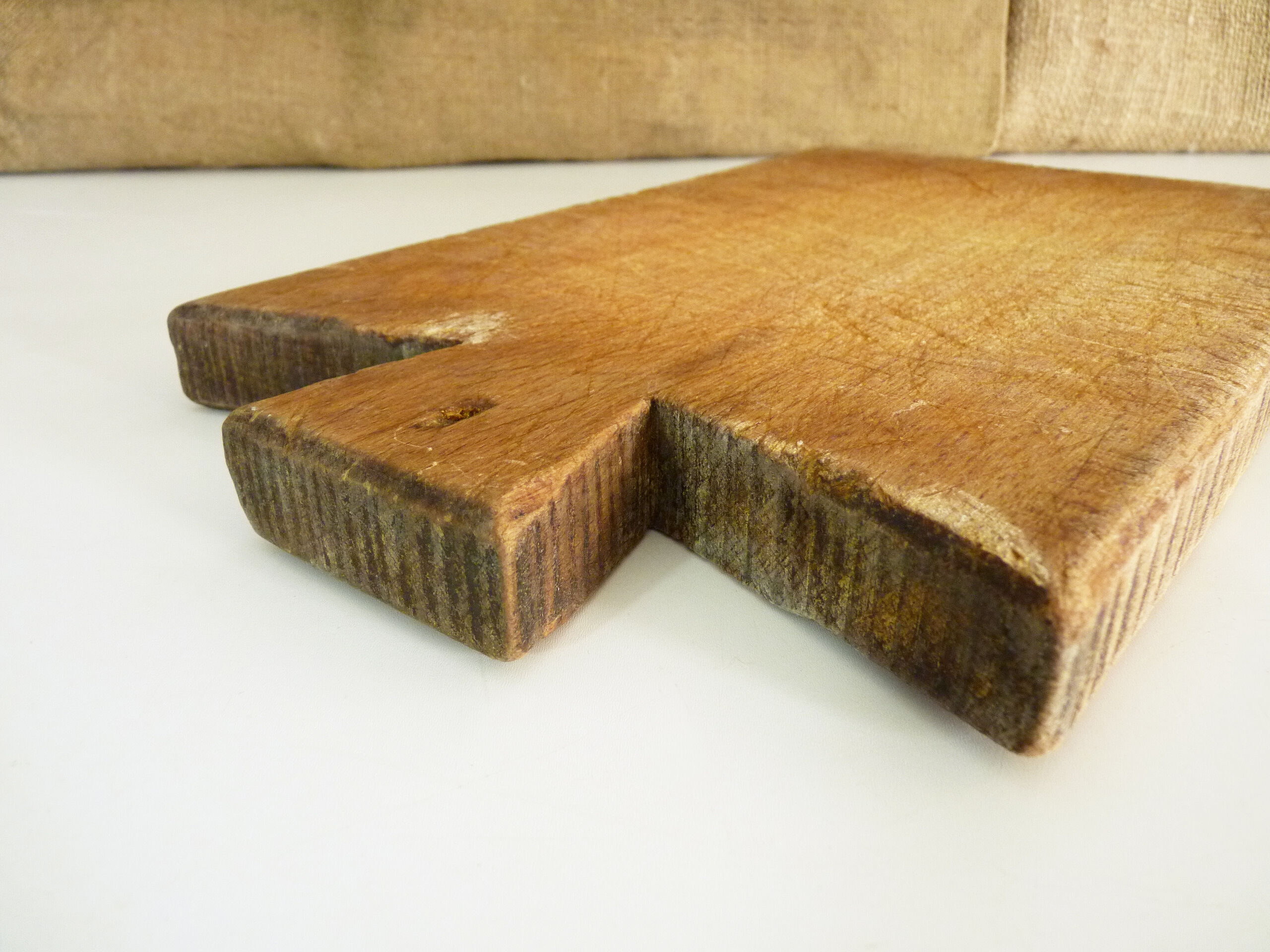 Old wooden cutting board