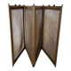 Brass and bronze steel firewall 4 panels XIX°